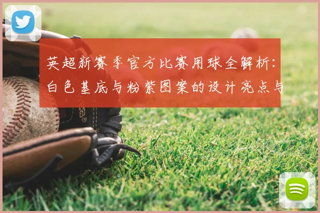 英超新赛季官方比赛用球全解析:白色基底与粉紫图案的设计亮点与科技